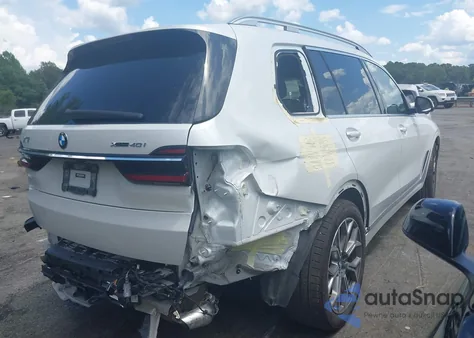 2023 BMW X7 xDrive40I из США, поврежденный, VIN 5UX23EM09P9P26824